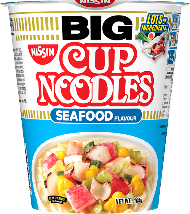 NISSIN BIG CUP NOODLES SEAFOOD FLAVOUR